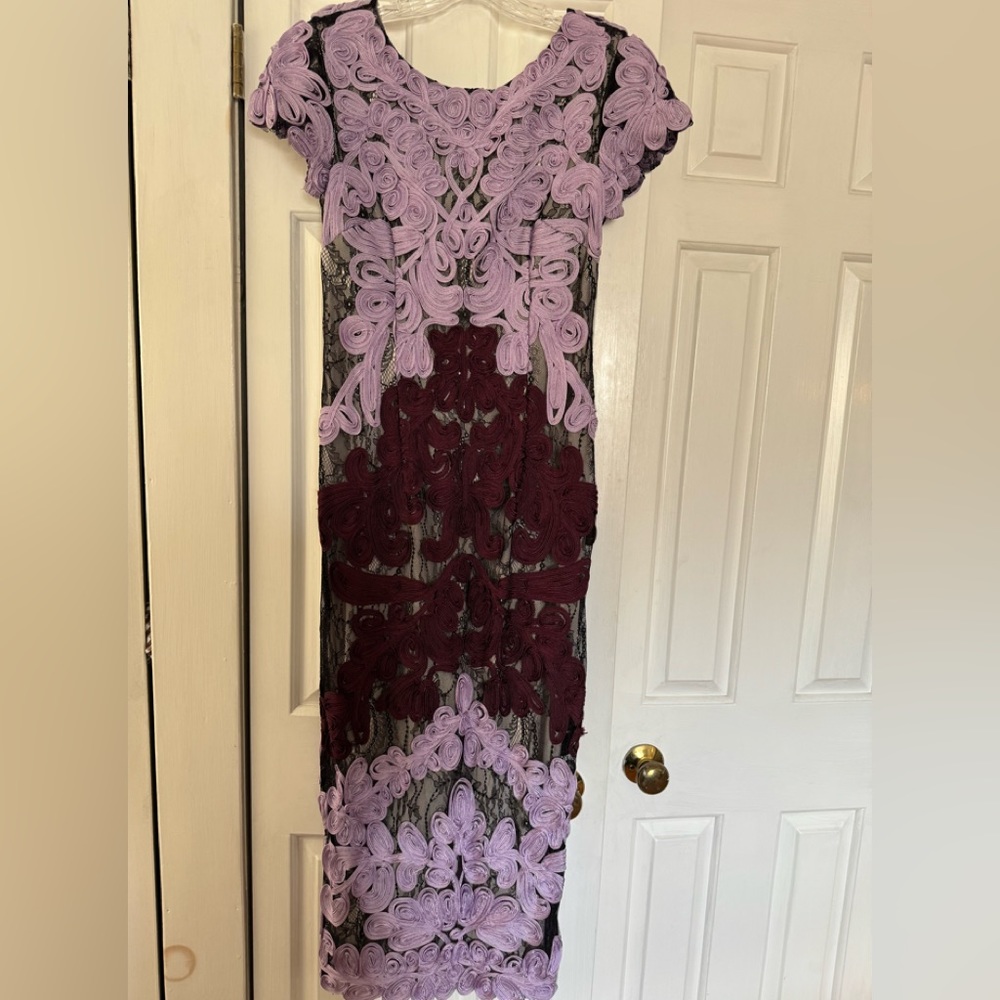 Gorgeous Beribboned and Lace Dress
